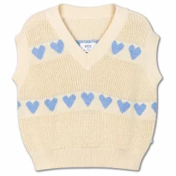 Repose AMS Pull Sans Manches Cœurs Coton Bio ||Enfant Pulls, Gilets|Pulls, Gilets