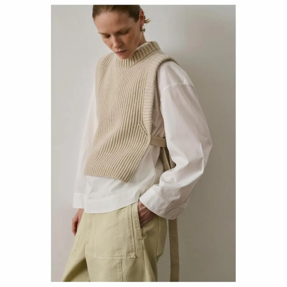 Clearance Pull Sans Manches Firmus Laine Mérinos | Femme Pulls, Gilets