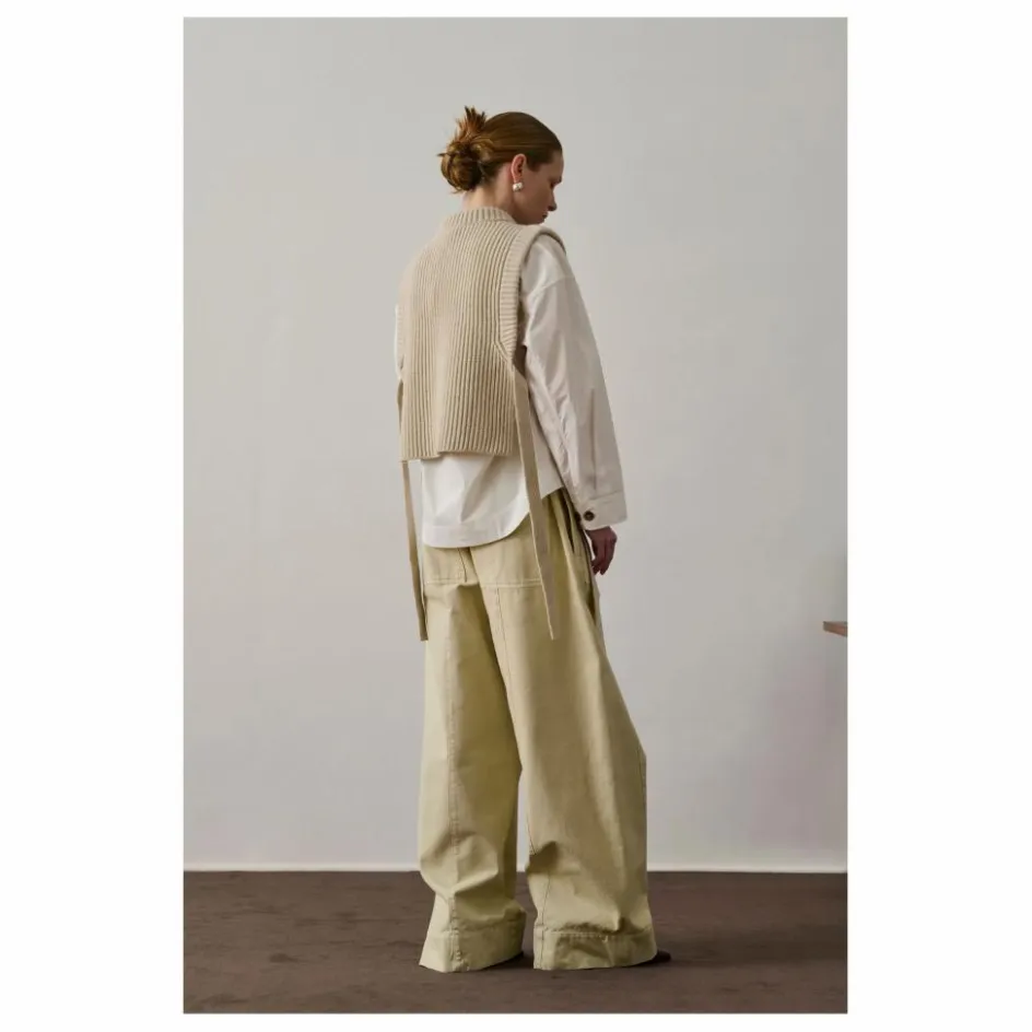 Clearance Pull Sans Manches Firmus Laine Mérinos | Femme Pulls, Gilets