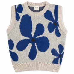 Matona Pull Sans Manches Fleurs Laine ||Enfant Pulls, Gilets