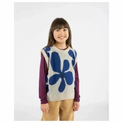 Matona Pull Sans Manches Fleurs Laine ||Enfant Pulls, Gilets
