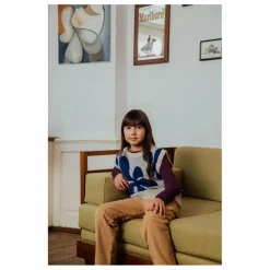 Matona Pull Sans Manches Fleurs Laine ||Enfant Pulls, Gilets