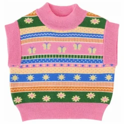 Sale Goldie + Ace Pull Sans Manches Flutter By | Rose