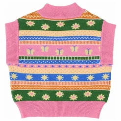 Sale Goldie + Ace Pull Sans Manches Flutter By | Rose