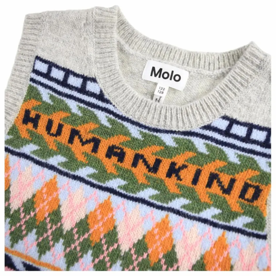 Enfant Molo Pulls, Gilets|Pulls, Gilets*Pull Sans Manches Grace Laine |