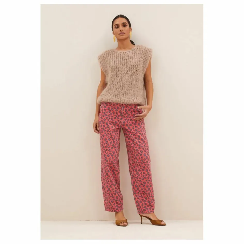 By Bar Pull Sans Manches James Spencer Mohair ||Femme Pulls, Gilets