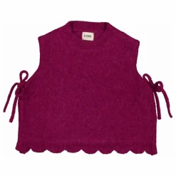Loir Pull Sans Manches Juliette Laine Alpaga | Prune