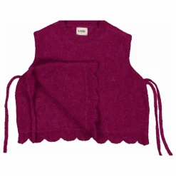 Loir Pull Sans Manches Juliette Laine Alpaga | Prune