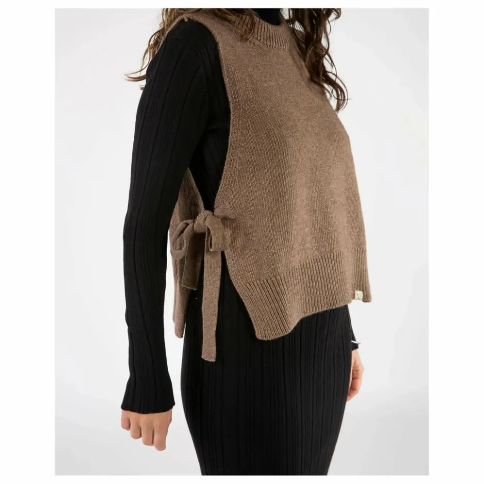 Femme Matona Pulls, Gilets*Pull Sans Manches Laine |
