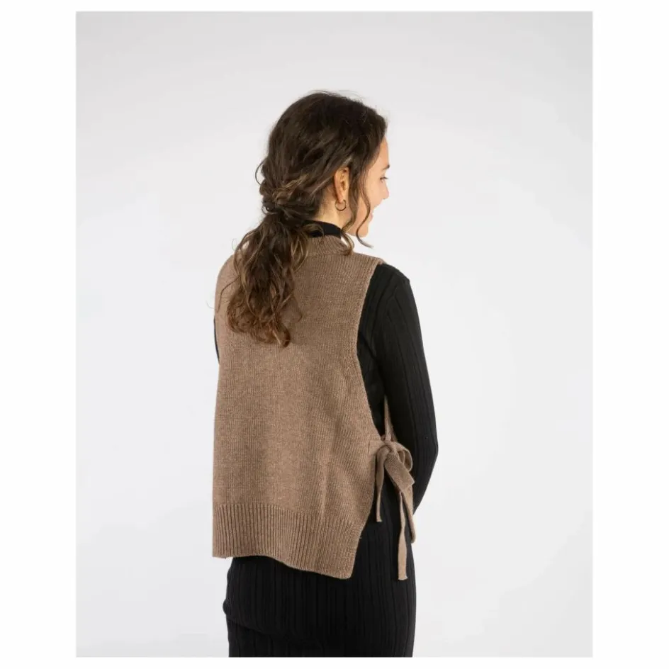 Femme Matona Pulls, Gilets*Pull Sans Manches Laine |