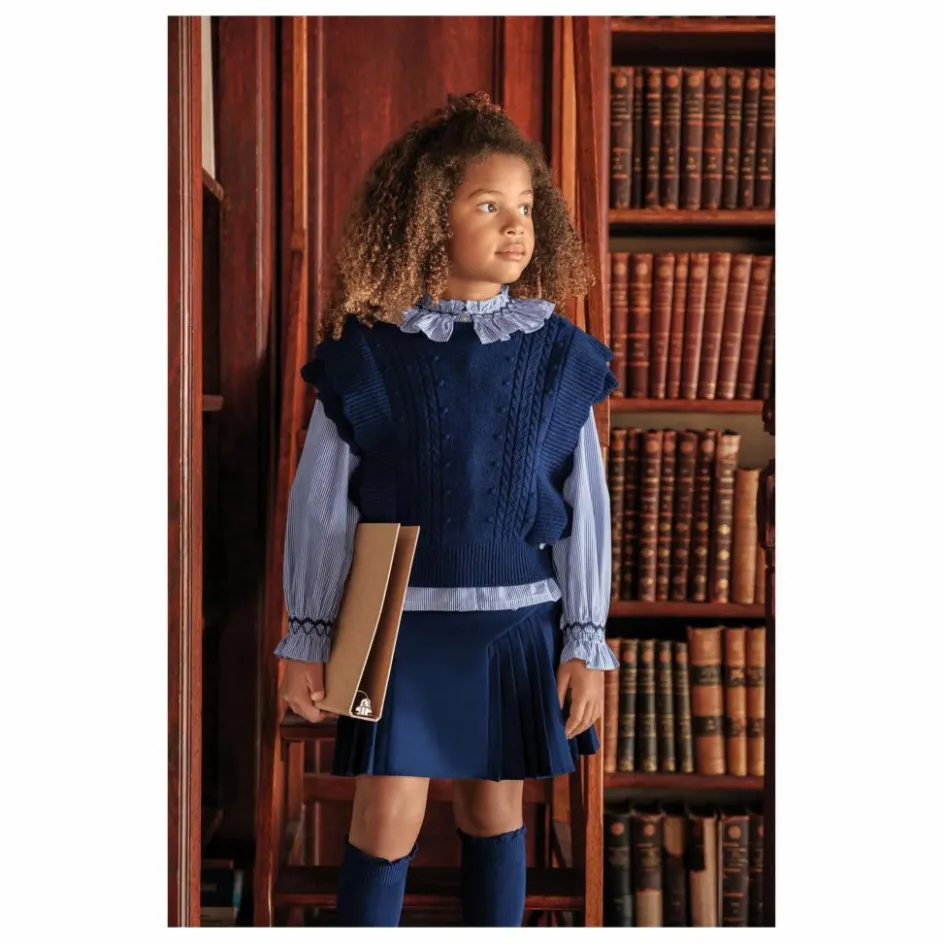Enfant Tartine et Chocolat Pulls, Gilets*Pull Sans Manches Laine |