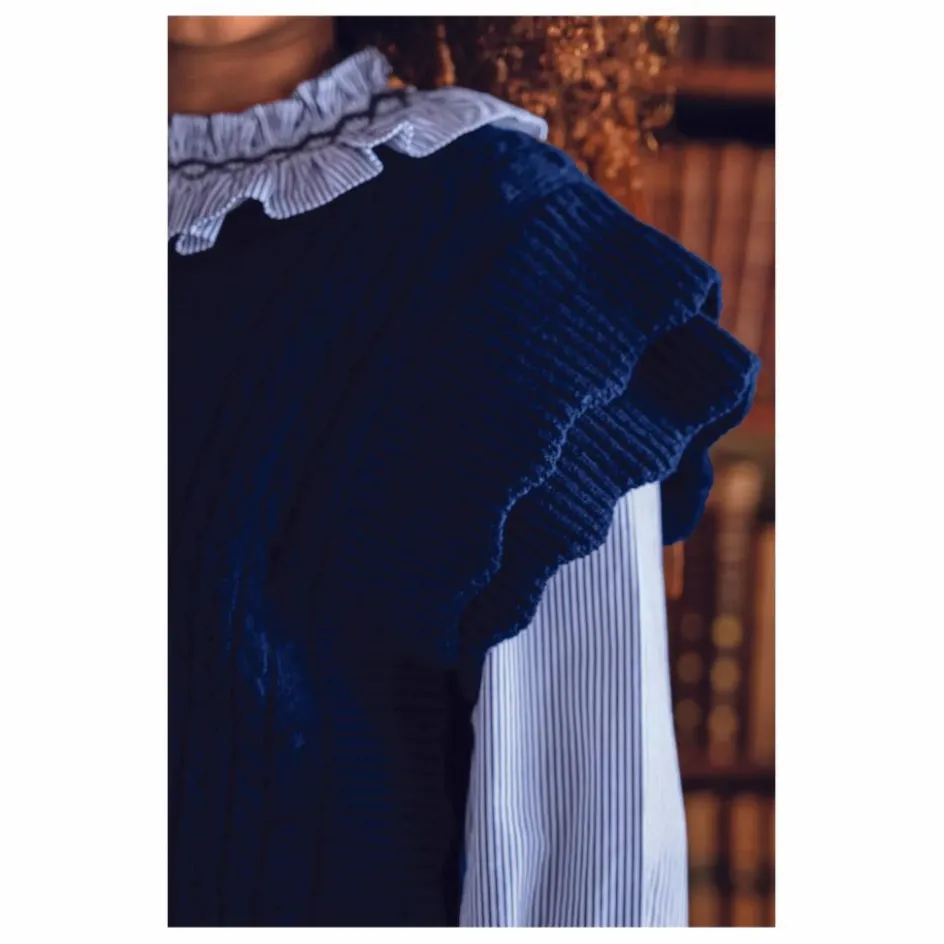 Enfant Tartine et Chocolat Pulls, Gilets*Pull Sans Manches Laine |