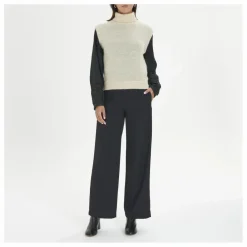 New Pull Sans Manches Laine Vierge et Mohair | Femme Pulls, Gilets