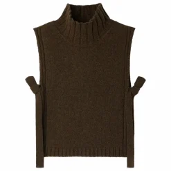 Soeur Pull Sans Manches Or Laine Vierge ||Femme Pulls, Gilets
