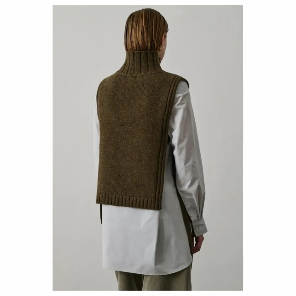 Soeur Pull Sans Manches Or Laine Vierge ||Femme Pulls, Gilets