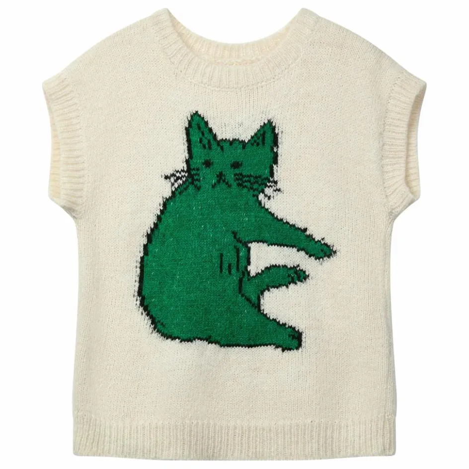 Enfant Wynken Pulls, Gilets|Pulls, Gilets*Pull Sans Manches Paws Laine |