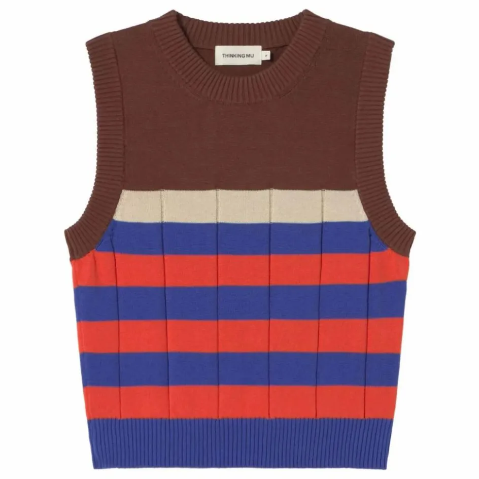 Best Thinking Mu Pull Sans Manches Sherry Coton Bio | Marron