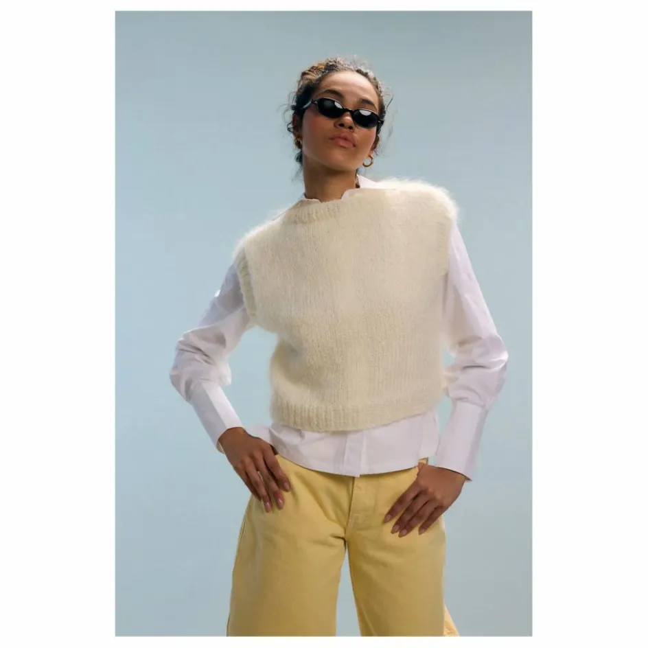 Online Pull Sans Manches Yasmine Mohair | Femme Pulls, Gilets