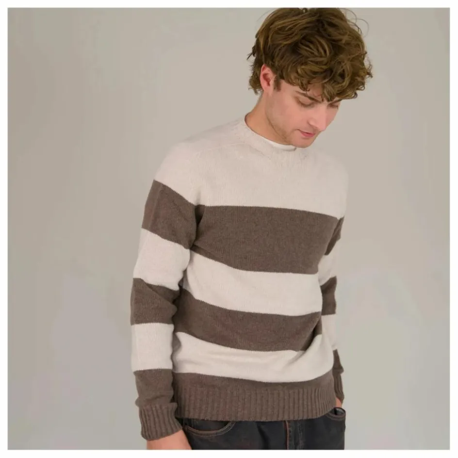 Origin Knitwear Pull Seamless Laine | Lilas|Homme Sweats, Pulls