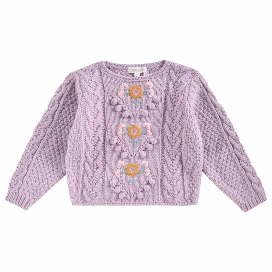 Louise Misha Pull Vinia Fleurs ||Enfant Pulls, Gilets