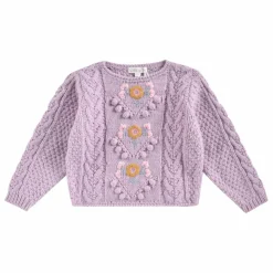 Louise Misha Pull Vinia Fleurs Bébé | Parme