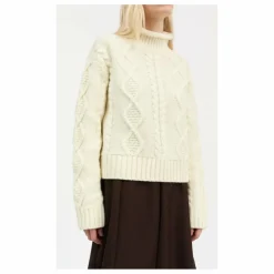 Skall Studio Pull White Sun Laine Mérinos ||Femme Pulls, Gilets