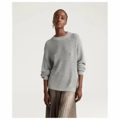 Momoni Pull Windsor Métallisé ||Femme Pulls, Gilets