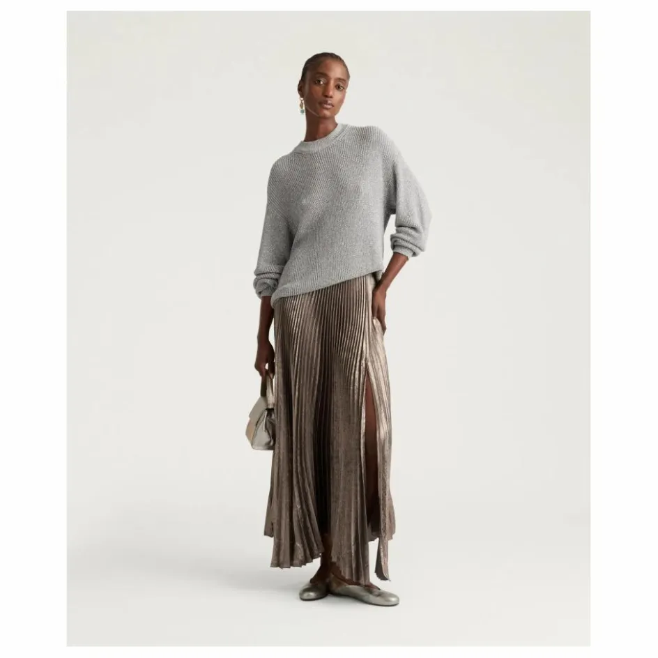 Momoni Pull Windsor Métallisé ||Femme Pulls, Gilets