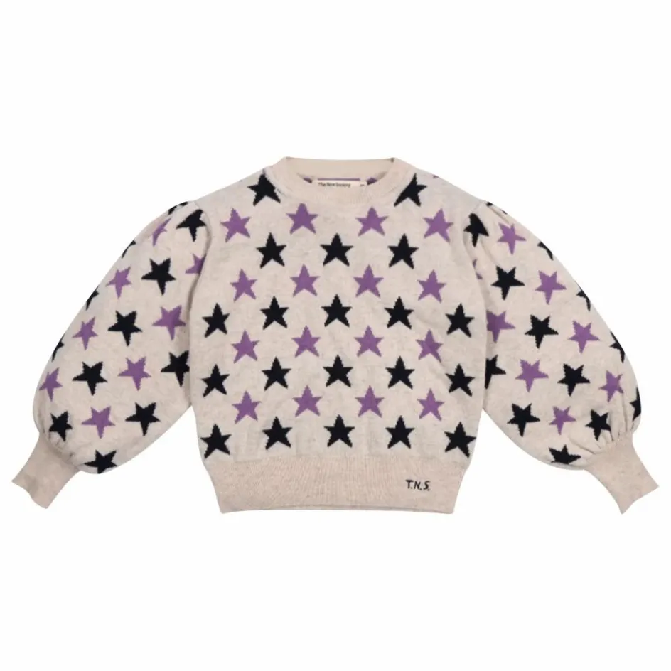 Clearance Pull Ximena Etoiles Laine et Fibres Recyclées | Enfant Pulls, Gilets|Pulls, Gilets
