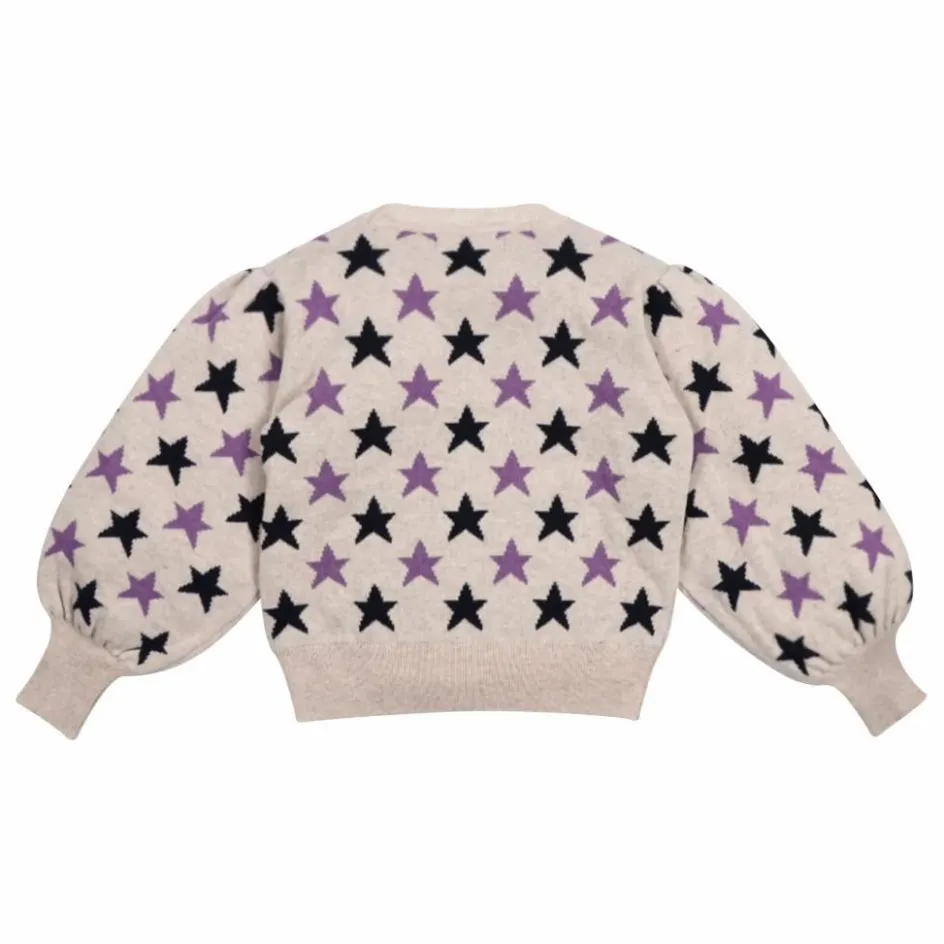 Clearance Pull Ximena Etoiles Laine et Fibres Recyclées | Enfant Pulls, Gilets|Pulls, Gilets