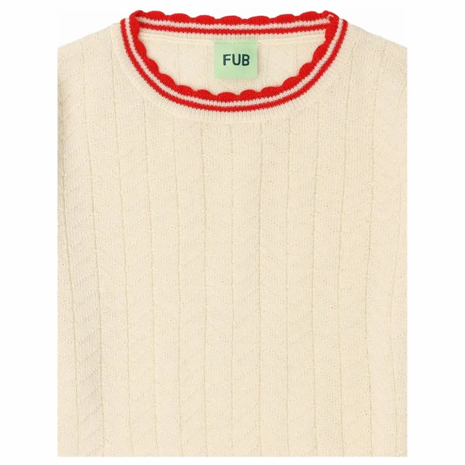 FUB Pull Zigzag Maille Fine Laine de Mérinos ||Enfant Pulls, Gilets