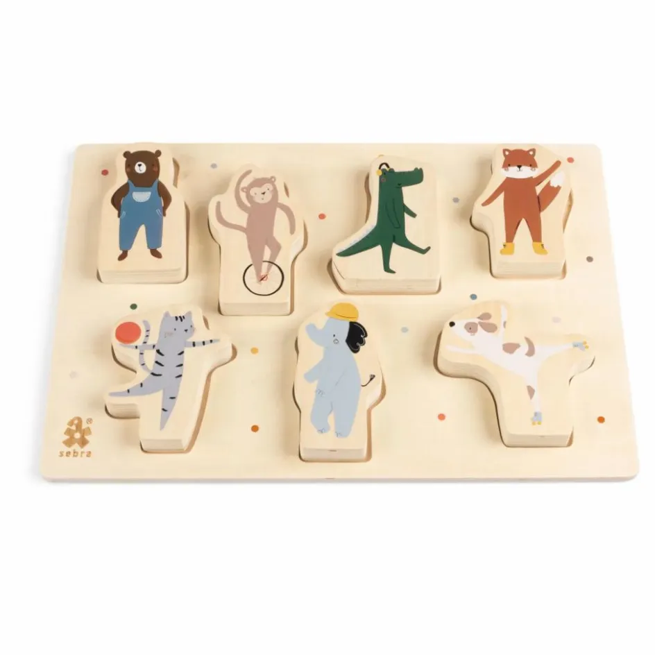 Sale Puzzle à encastrer Builders Jouets D'Éveil