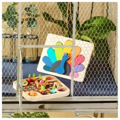 Clearance Puzzle à encastrer Paon - Andy Westface Jouets D'Éveil|Jouets D'Éveil