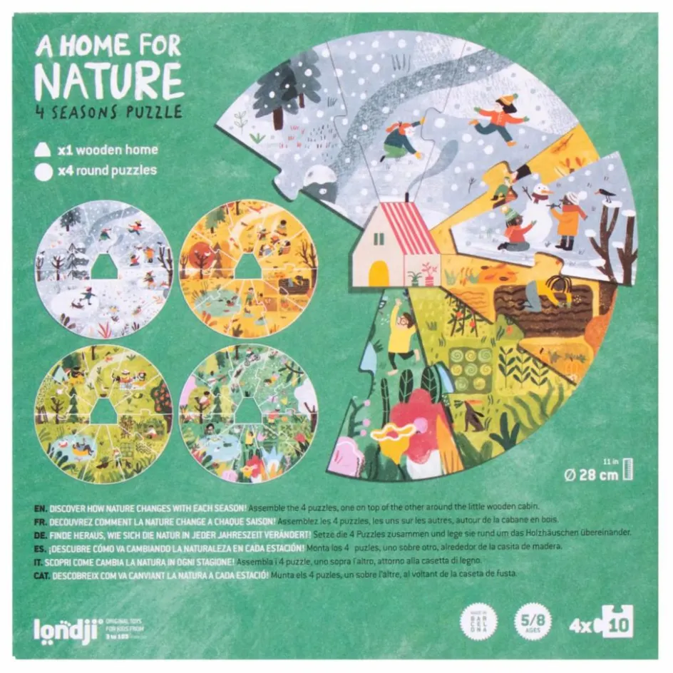 Online Puzzle A home for nature Puzzles|Jeux Éducatifs