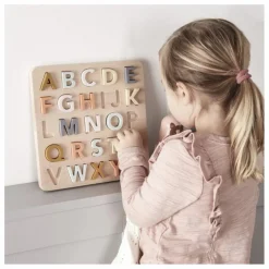Sale Kid's Concept Puzzle alphabet Naturel