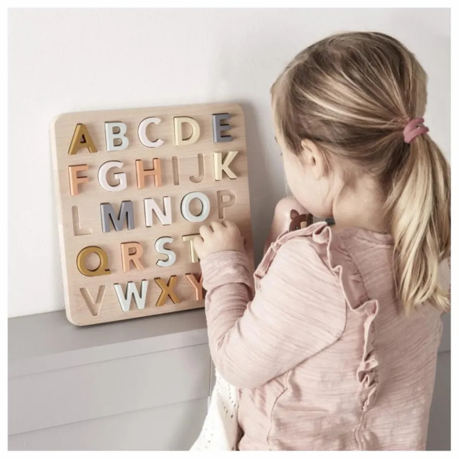 Sale Kid's Concept Puzzle alphabet Naturel