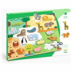 Djeco Jouets D'Éveil|Jouets D'Éveil*Puzzle Animaux - 22 pièces