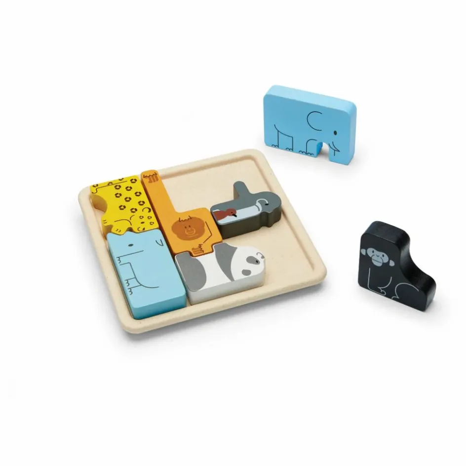 Plan Toys Jouets D'Éveil*Puzzle Animaux 2 en 1