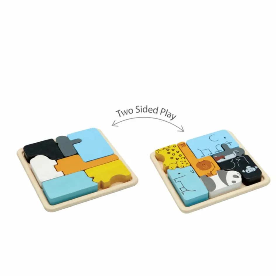 Plan Toys Jouets D'Éveil*Puzzle Animaux 2 en 1