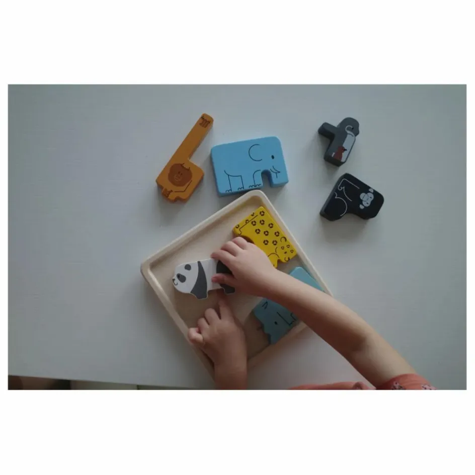 Plan Toys Jouets D'Éveil*Puzzle Animaux 2 en 1