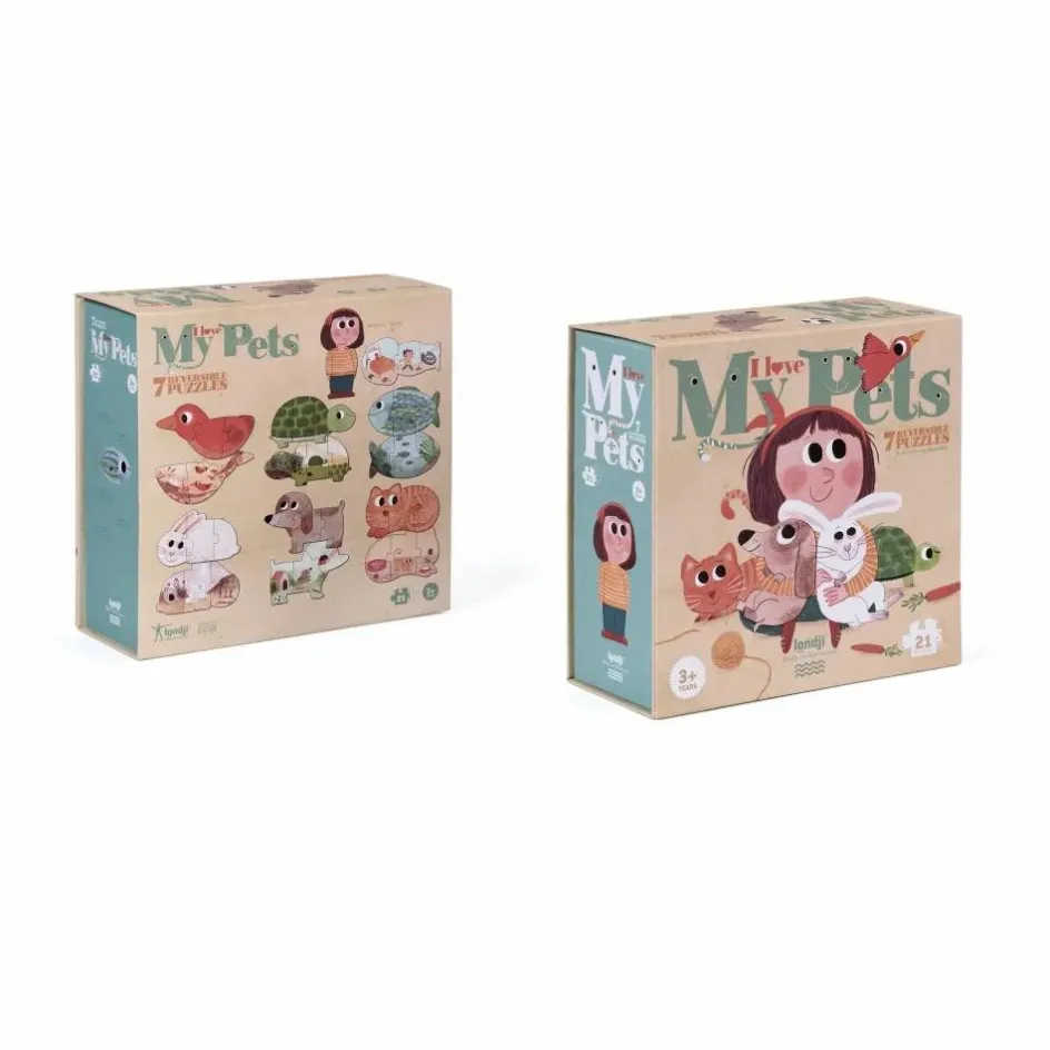 Clearance Puzzle animaux I love my pets Puzzles|Jeux Éducatifs