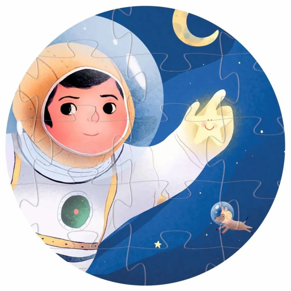 Djeco Jouets D'Éveil|Jouets D'Éveil*Puzzle Astronaute - 36 pièces