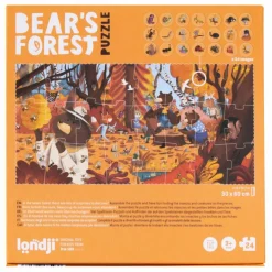 Sale Londji Puzzle Bear's Forest Multicolore