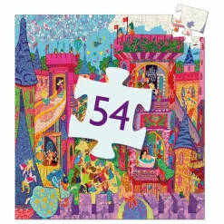 Djeco Puzzles|Jeux Éducatifs*Puzzle Château féerique - 54 pièces