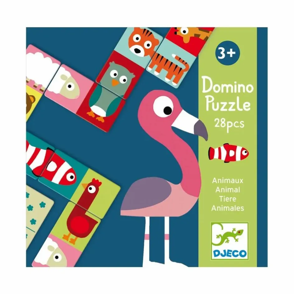 Outlet Puzzle Domino - Animaux Puzzles|Jeux Éducatifs