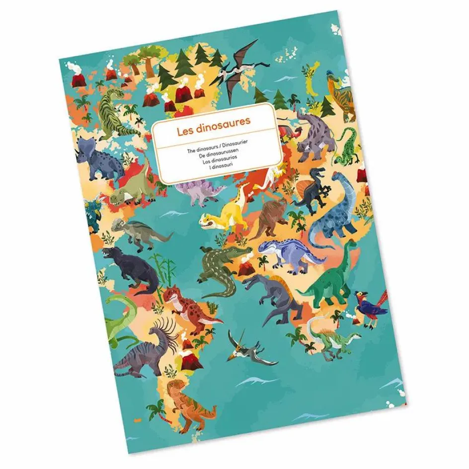 Hot Puzzle éducatif Les Dinosaures - 200 pièces Puzzles|Jeux Éducatifs