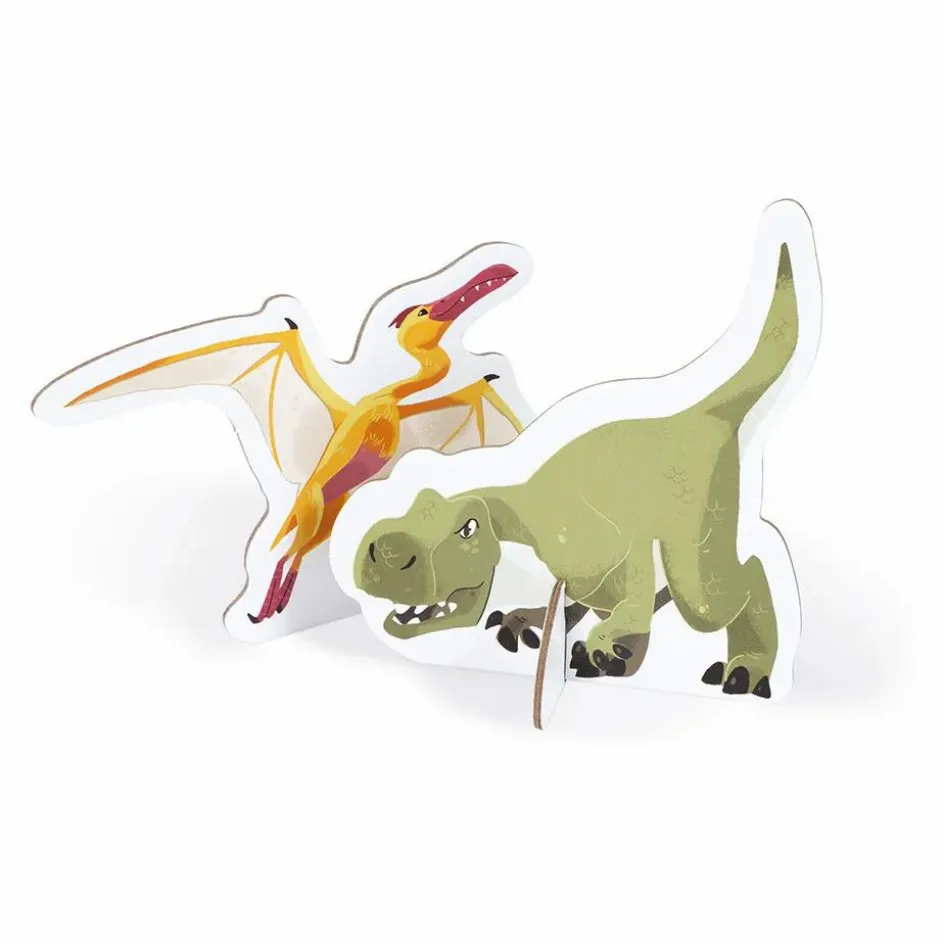 Hot Puzzle éducatif Les Dinosaures - 200 pièces Puzzles|Jeux Éducatifs
