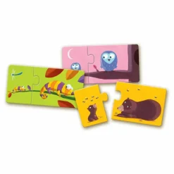 Djeco Puzzle Duo maman et bébé| Puzzles|Jeux Éducatifs