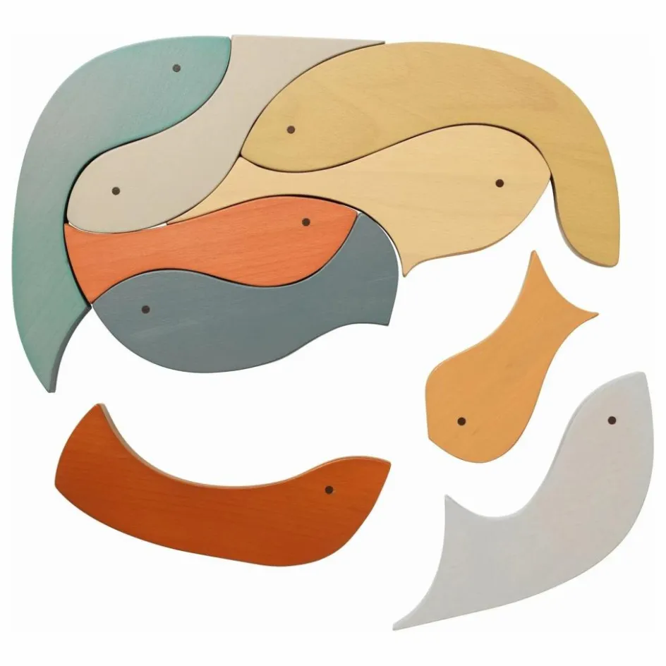 Ferm Living Kids Jouets D'Éveil|Jouets D'Éveil*Puzzle en bois Shoal