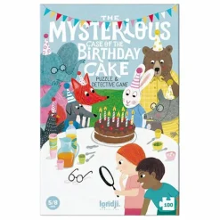 Londji Puzzles|Jeux Éducatifs*Puzzle et jeu de détective Birthday - 100 pièces